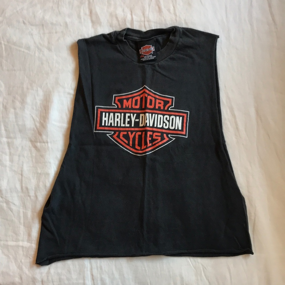 Vintage Harley-Davidson muscle tee